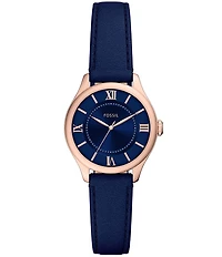 Fossil Women's Gilmore Three-Hand Leather Strap Watch