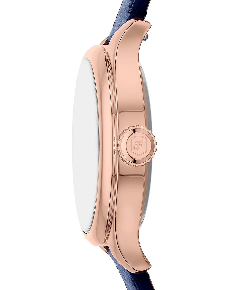 Fossil Women's Gilmore Three-Hand Leather Strap Watch