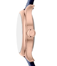 Fossil Women's Gilmore Three-Hand Leather Strap Watch