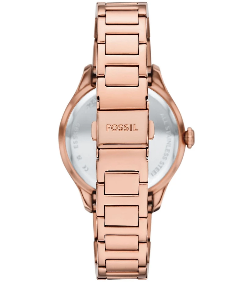 Fossil Women's Gilmore Three-Hand Stainless Steel Bracelet Watch