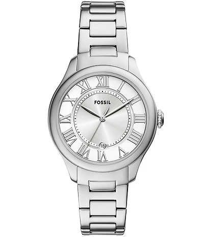 Fossil Women's Gilmore Three-Hand Stainless Steel Bracelet Watch