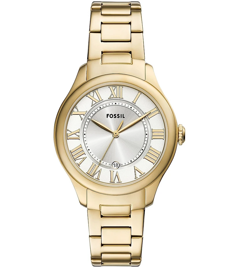 Fossil Women's Gilmore Three-Hand Stainless Steel Bracelet Watch