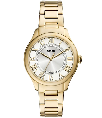 Fossil Women's Gilmore Three-Hand Stainless Steel Bracelet Watch