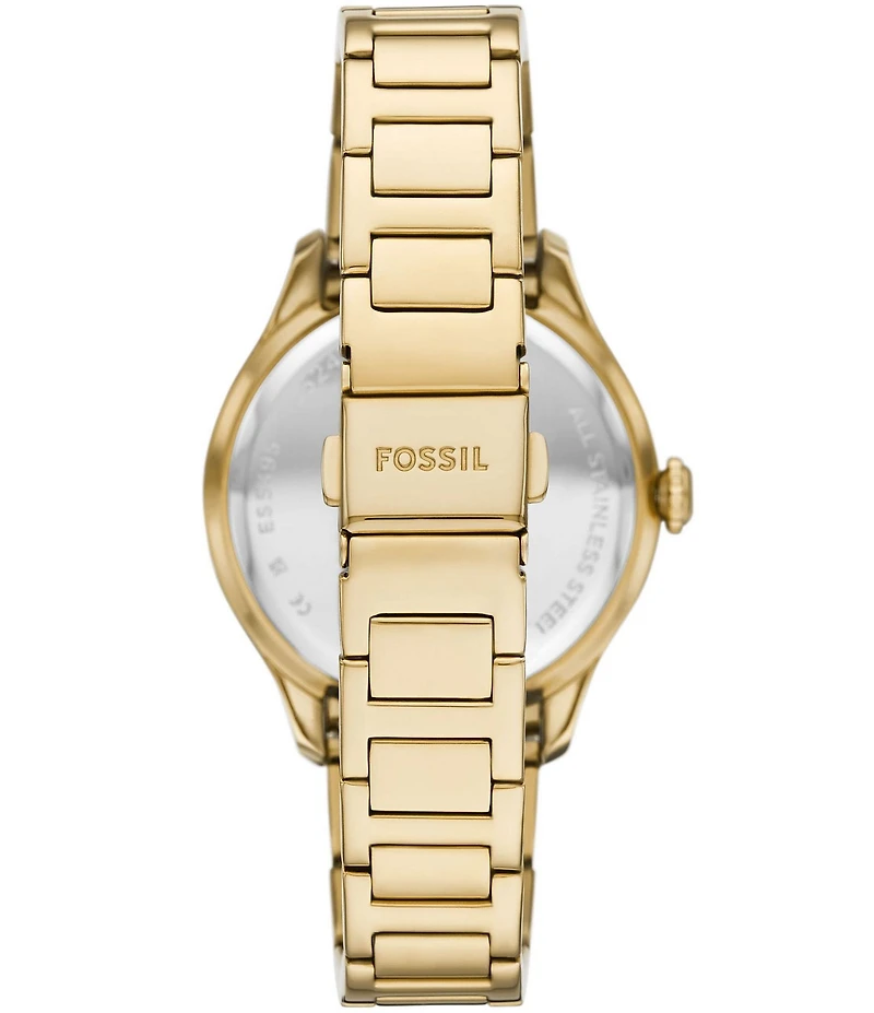 Fossil Women's Gilmore Three-Hand Stainless Steel Bracelet Watch