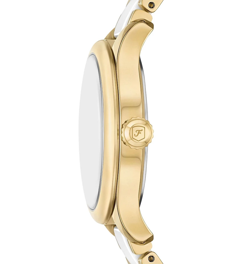 Fossil Women's Gilmore Three-Hand Two Tone Stainless Steel Bracelet Watch