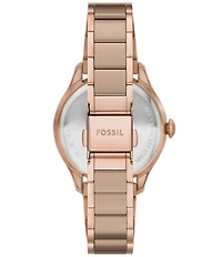 Fossil Women's Gilmore Three-Hand Two Tone Stainless Steel Bracelet Watch