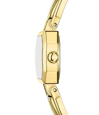 Fossil Women's Harlow Mini Quartz Two-Hand Gold-Tone Stainless Steel Bracelet Watch
