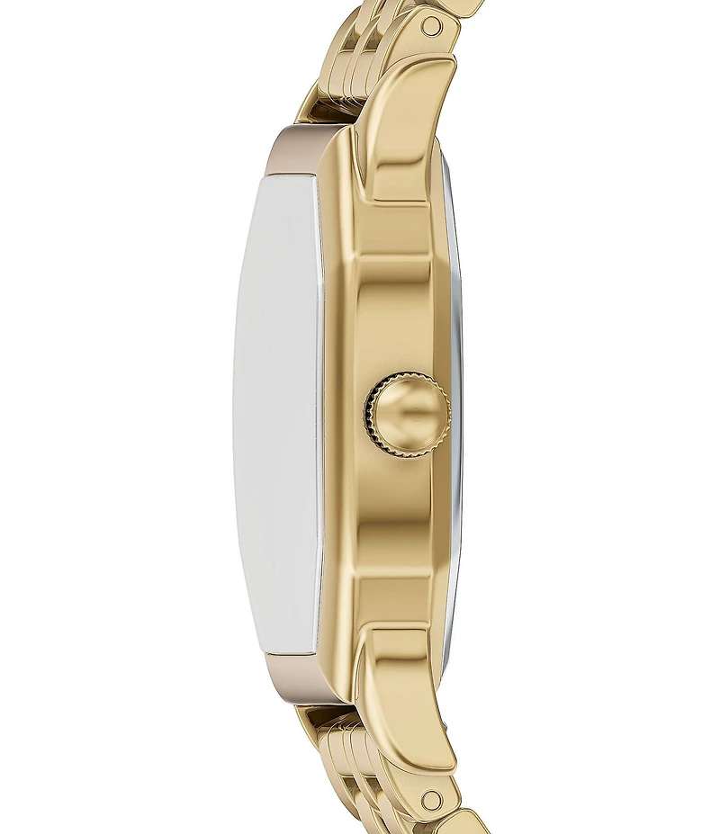 Fossil Women's Harlow Quartz Three Hand Gold Tone Stainless Steel Bracelet Watch