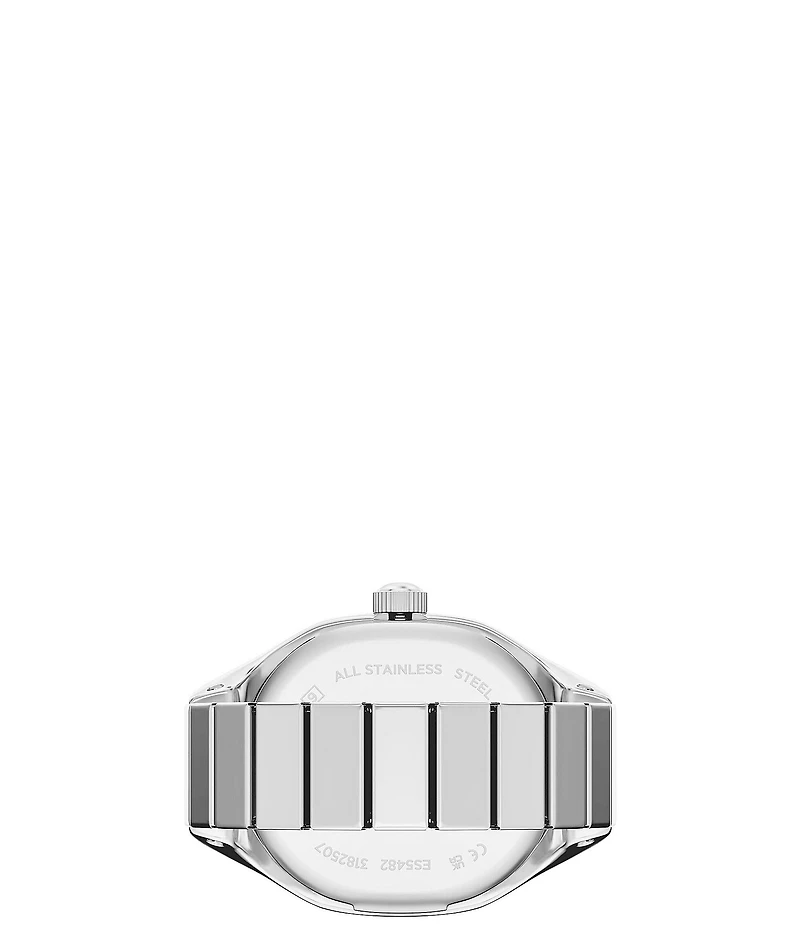 Fossil Women's Harlow Quartz Two-Hand Stainless Steel Watch Ring