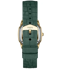 Fossil Women's Harlow Three-Hand Leather Strap Watch