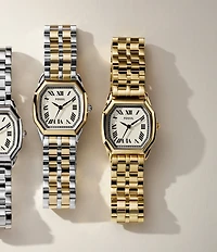 Fossil Women's Harlow Three-Hand Stainless Steel Bracelet Watch