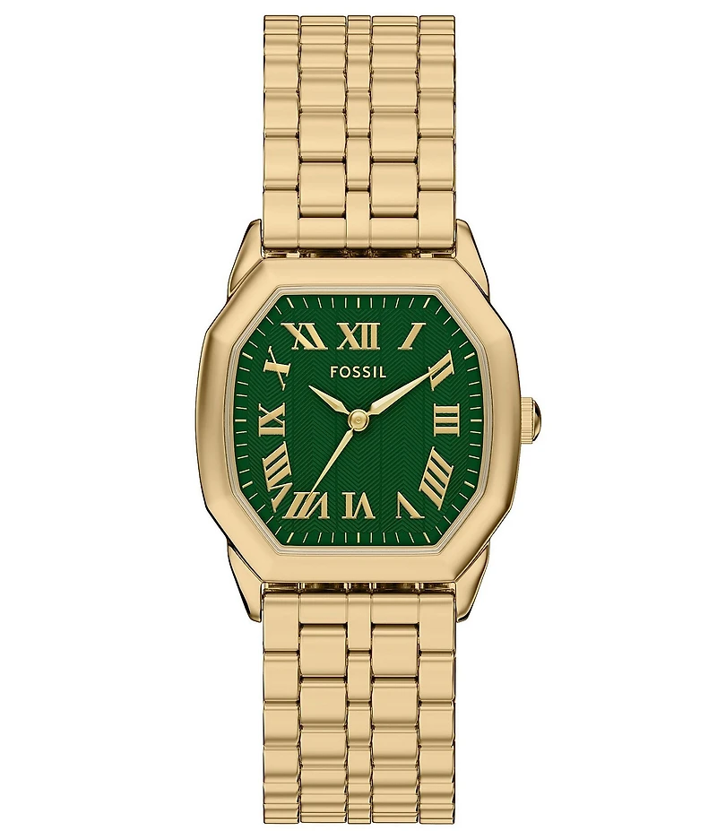 Fossil Women's Harlow Three-Hand Stainless Steel Bracelet Watch