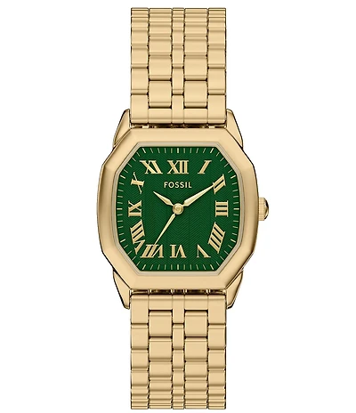 Fossil Women's Harlow Three-Hand Stainless Steel Bracelet Watch