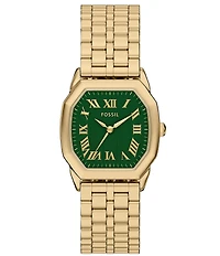 Fossil Women's Harlow Three-Hand Stainless Steel Bracelet Watch