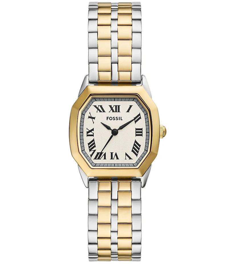 Fossil Women's Harlow Three-Hand Stainless Steel Bracelet Watch