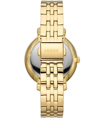 Fossil Women's Jacqueline Multifunction Gold Stainless Steel Bracelet Watch