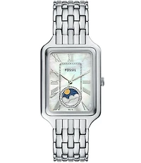 Fossil Women's Raquel Multifunction Stainless Steel Bracelet Watch