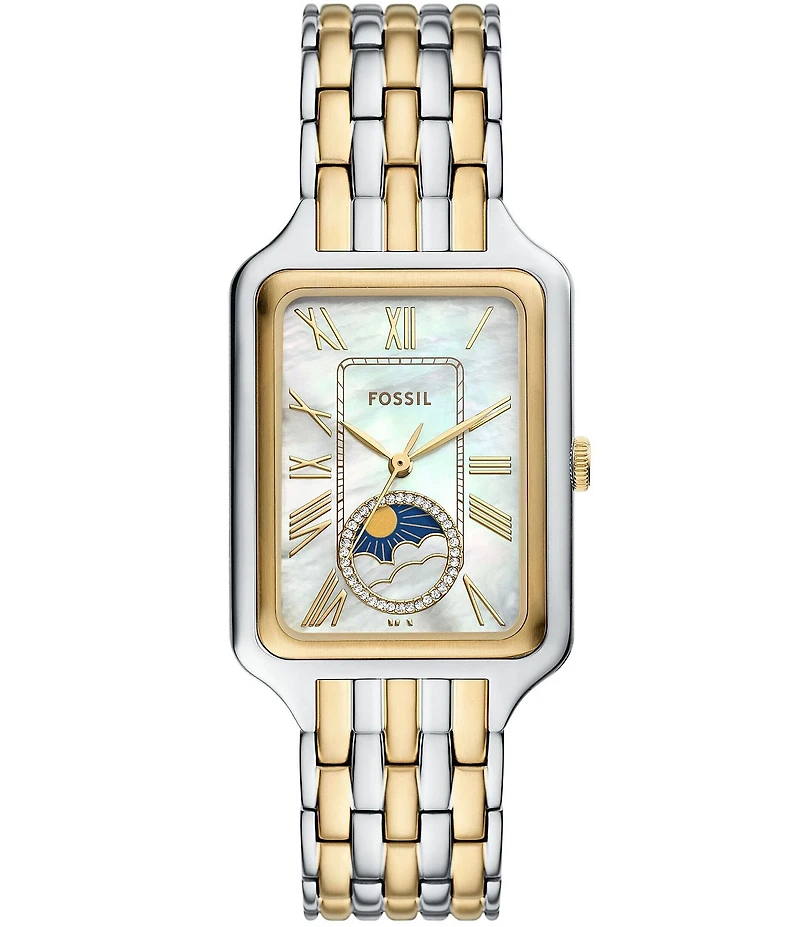 Fossil Women's Raquel Multifunction Stainless Steel Bracelet Watch