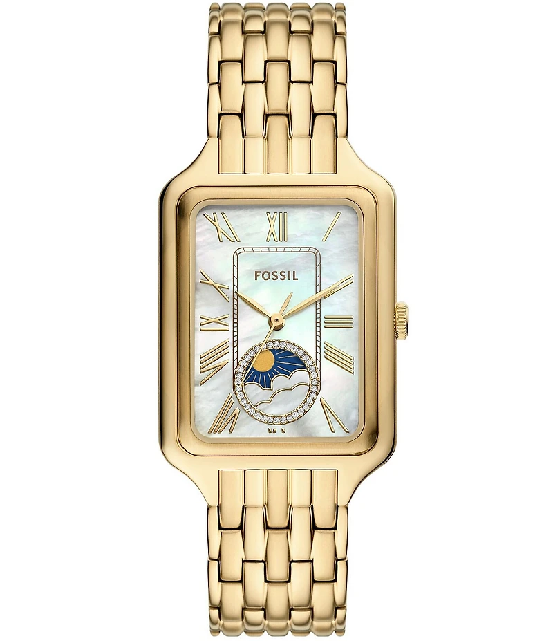 Fossil Women's Raquel Multifunction Stainless Steel Bracelet Watch