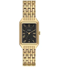 Fossil Women's Raquel Quartz Three Hand Date Gold Tone Stainless Steel Bracelet Watch