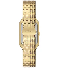 Fossil Women's Raquel Quartz Three Hand Date Gold Tone Stainless Steel Bracelet Watch