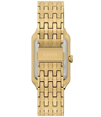 Fossil Women's Raquel Quartz Three Hand Date Gold Tone Stainless Steel Watch