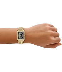 Fossil Women's Raquel Quartz Three Hand Date Gold Tone Stainless Steel Watch