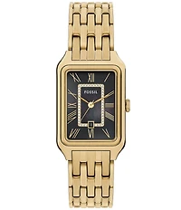 Fossil Women's Raquel Quartz Three Hand Date Gold Tone Stainless Steel Watch