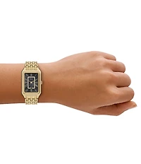 Fossil Women's Raquel Quartz Three Hand Date Gold Tone Stainless Steel Watch