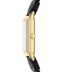 Fossil Women's Raquel Quartz Three-Hand Date Leather Strap Watch