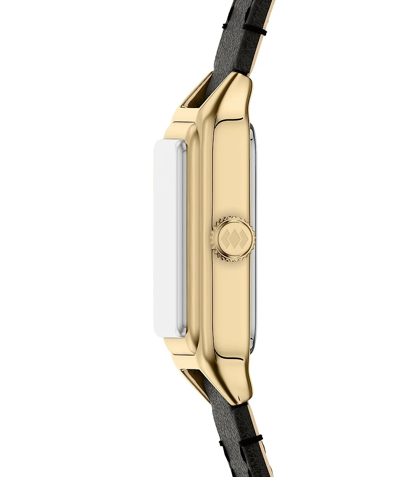 Fossil Women's Raquel Quartz Three-Hand Leather Strap Watch