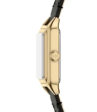 Fossil Women's Raquel Quartz Three-Hand Leather Strap Watch