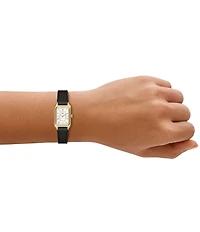 Fossil Women's Raquel Quartz Three-Hand Leather Strap Watch