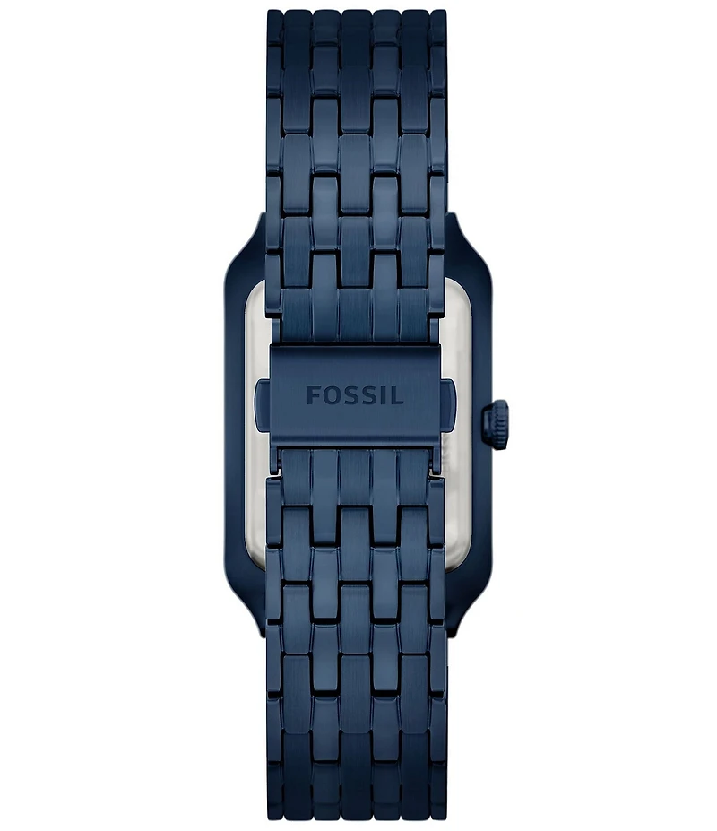 Fossil Women's Raquel Quartz Three-Hand Navy Stainless Steel Bracelet Watch