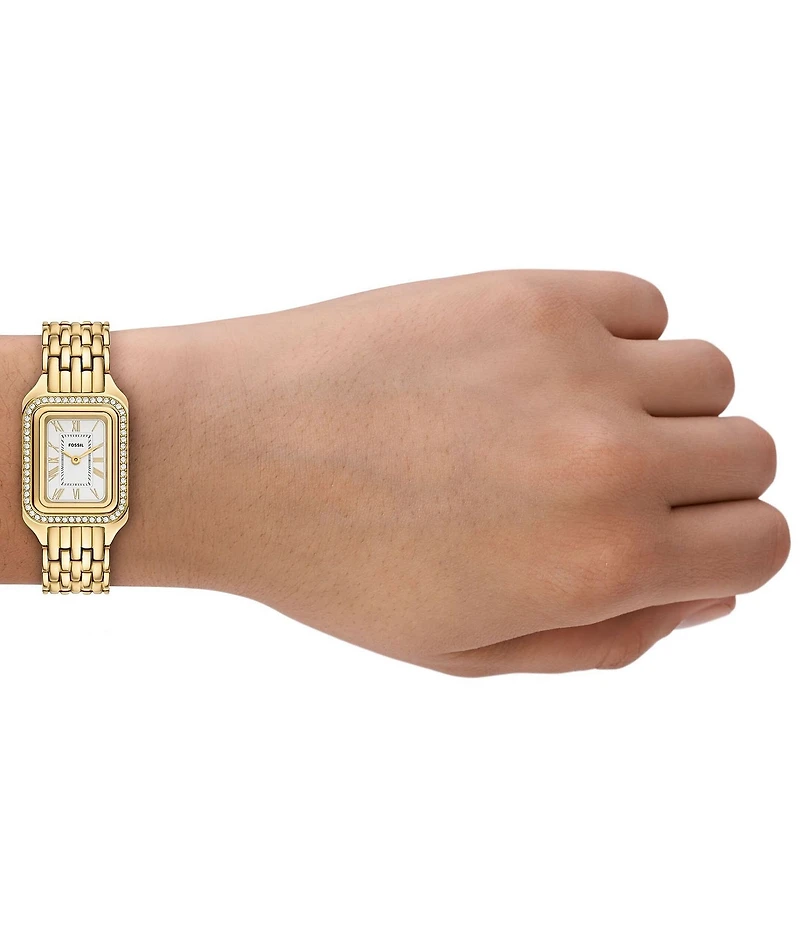 Fossil Women's Raquel Quartz Two-Hand Gold Tone Stainless Steel Watch