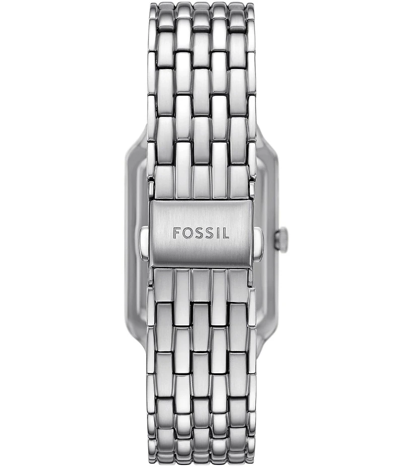 Fossil Women's Raquel Three-Hand Stainless Steel Bracelet Watch