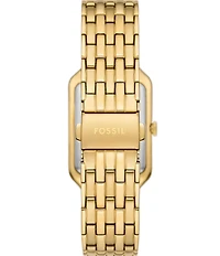 Fossil Women's Raquel Three-Hand Date Gold-Tone Stainless Steel Bracelet Watch