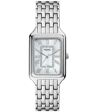 Fossil Women's Raquel Three-Hand Date Two Tone Stainless Steel Bracelet Watch