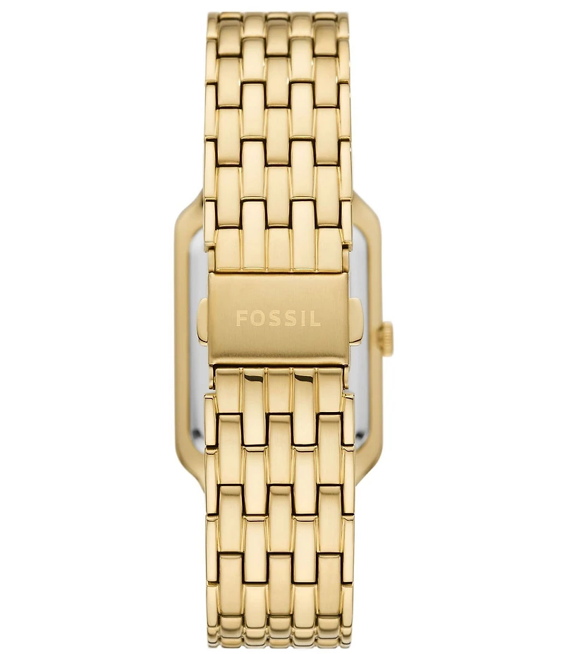Fossil Women's Raquel Three-Hand Date Two Tone Stainless Steel Bracelet Watch