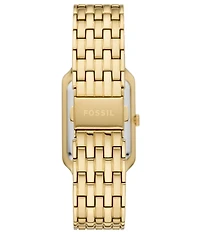 Fossil Women's Raquel Three-Hand Date Two Tone Stainless Steel Bracelet Watch