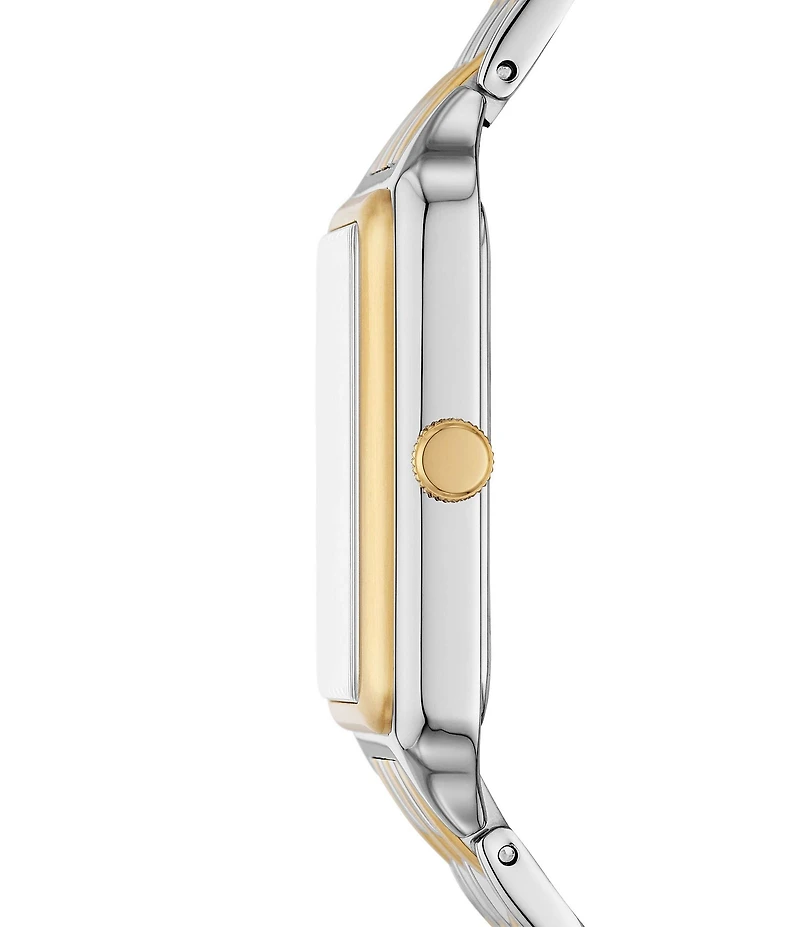 Fossil Women's Raquel Three-Hand Date Two Tone Stainless Steel Bracelet Watch