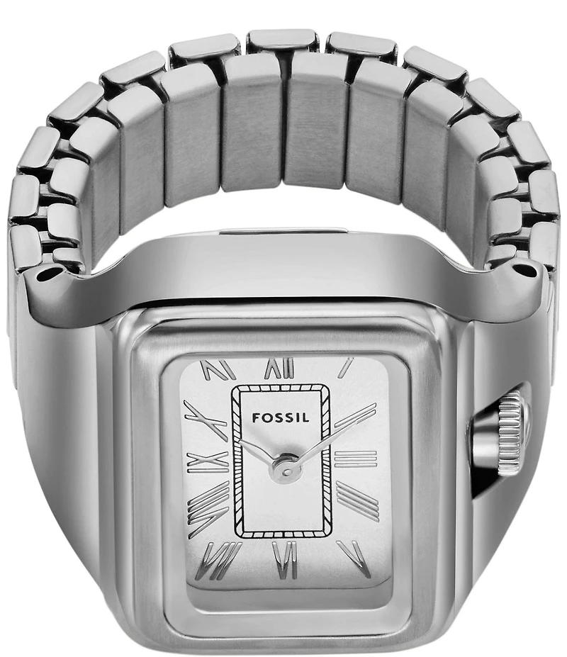 Fossil Women's Raquel Two-Hand Watch Ring