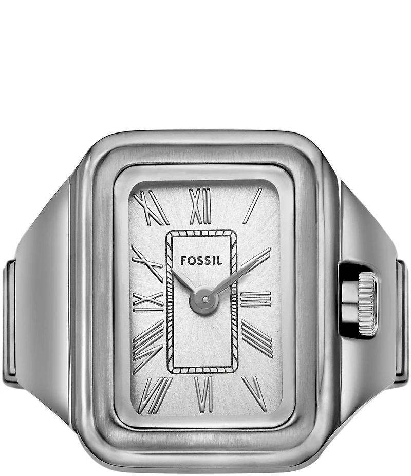 Fossil Women's Raquel Two-Hand Watch Ring