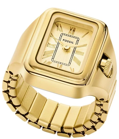 Fossil Women's Raquel Two-Hand Watch Ring