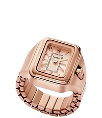 Fossil Women's Raquel Two-Hand Watch Ring