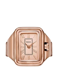 Fossil Women's Raquel Two-Hand Watch Ring