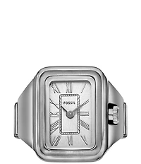 Fossil Women's Raquel Two-Hand Watch Ring