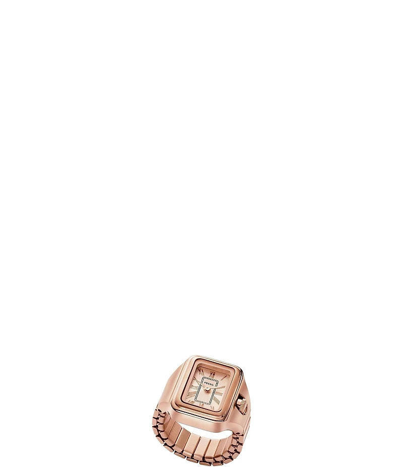 Fossil Women's Raquel Two-Hand Watch Ring
