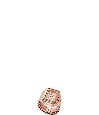 Fossil Women's Raquel Two-Hand Watch Ring