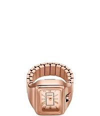 Fossil Women's Raquel Two-Hand Watch Ring